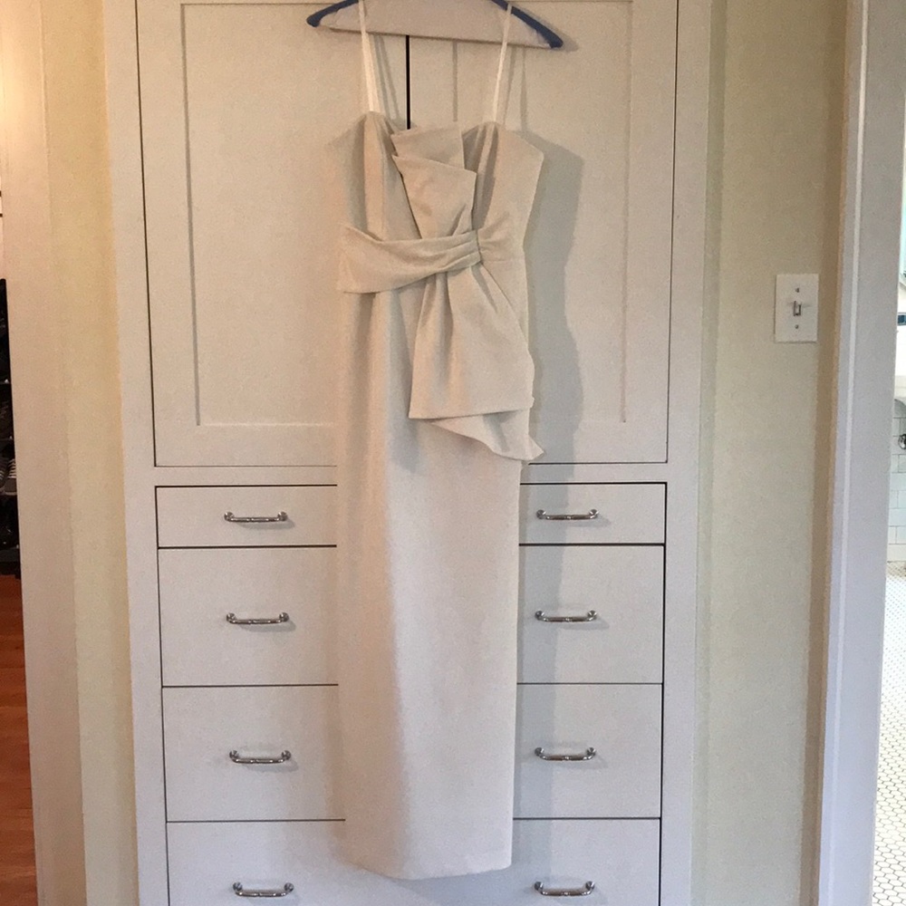 Strapless Prom Gown